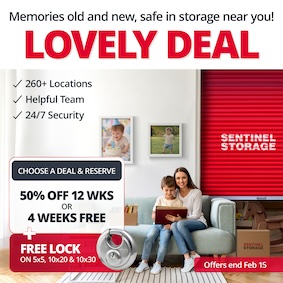 Sentinel Storage - Langley Promotion